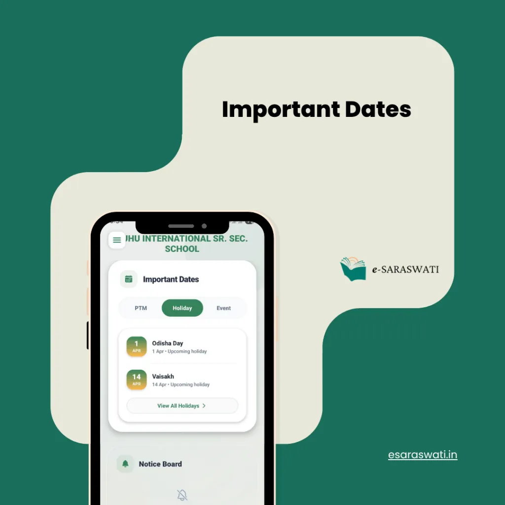 Important Dates